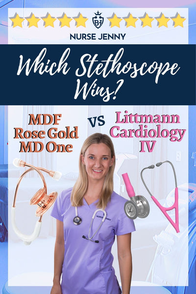 Littmann Cardiology IV vs MDF 777 MD One