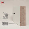 Seven Folding Door & Frame Kit - Eco-Urban Brooklyn 4 Pane DD6204C 4+3 - Clear Glass - 4 Size & Colour Options