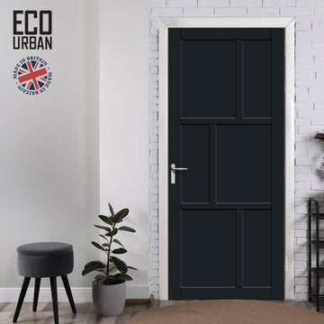 Melville 3 Panel Solid Wood Internal Door UK Made DD6409 - Eco-Urban®