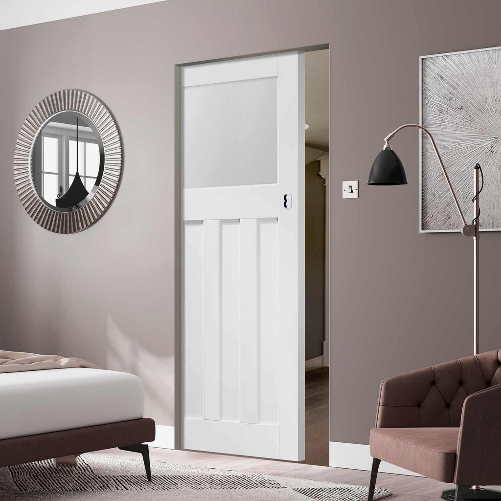 Dx 1930 S Absolute Evokit Pocket Door Frosted Glass