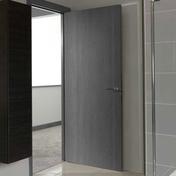 J B Kind Painted Pintado Slate Grey Flush Door Prefinished