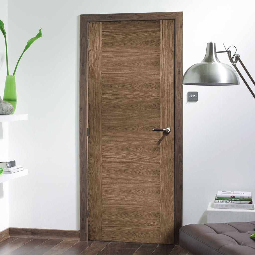 Sofia Walnut Veneer Door Prefinished