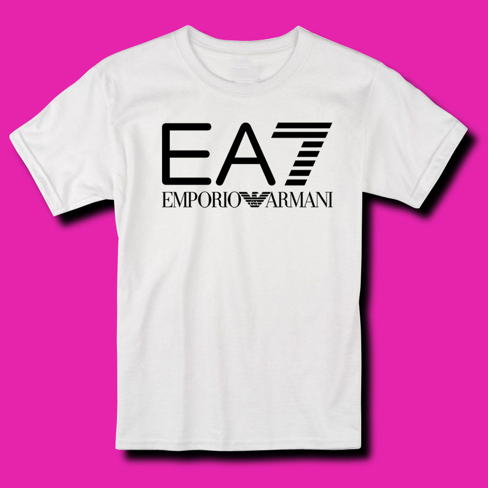 emporio armani logo t shirt women's