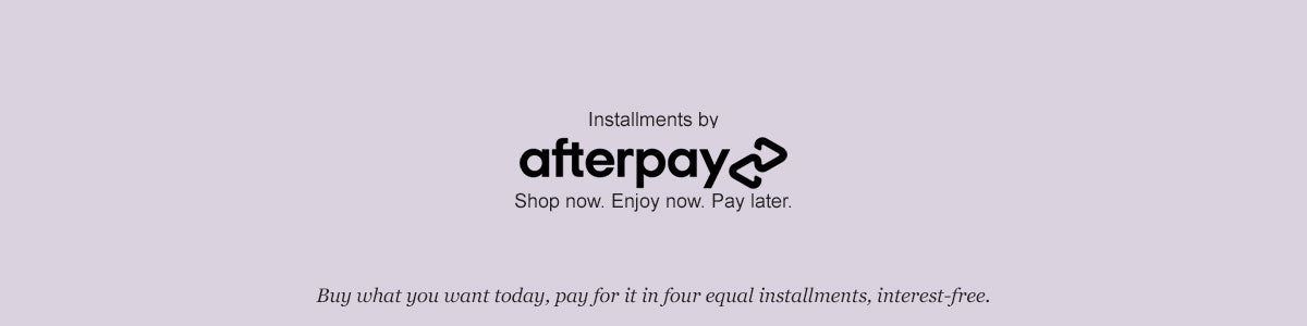 Shop Now Pay Later Afterpay Now Available on PINKOASIS - Pink Oasis