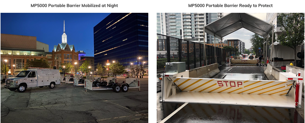 Mp5000 Portable Barrier