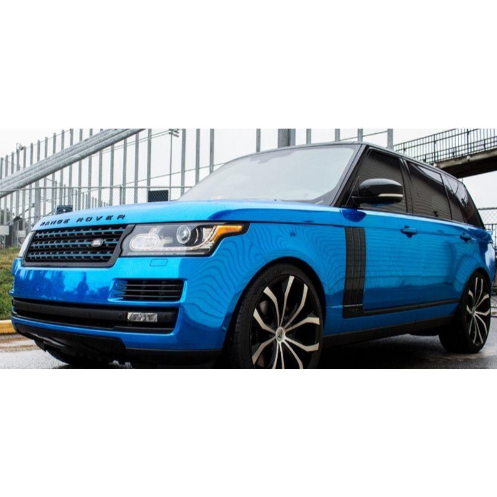Avery Dennison® Conform Chrome Autofolie Blau