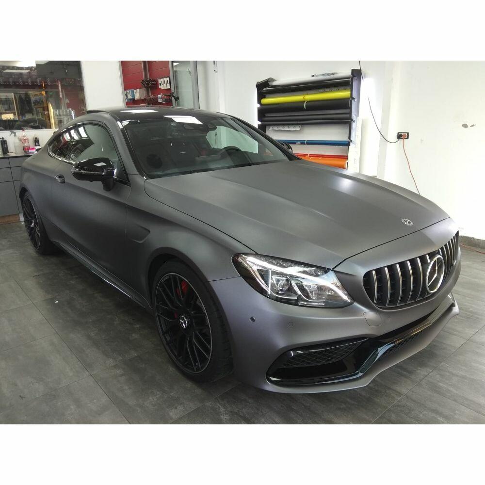 3M 2080 Matte Silver Vinyl Wrap, M21