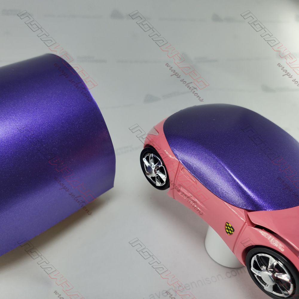 Avery Dennison SW900 Satin Bubblegum Pink | 514-O | Vinyl CAR WRAP Film  (Sample 3in x 5in)