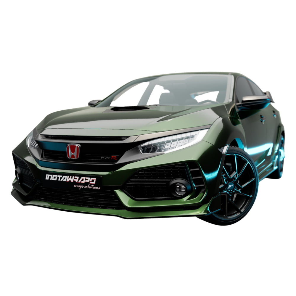 KPMF K75400 SERIES GLOSS GREEN / BLACK IRIDESCENT VINYL WRAP, K75460, Instawraps