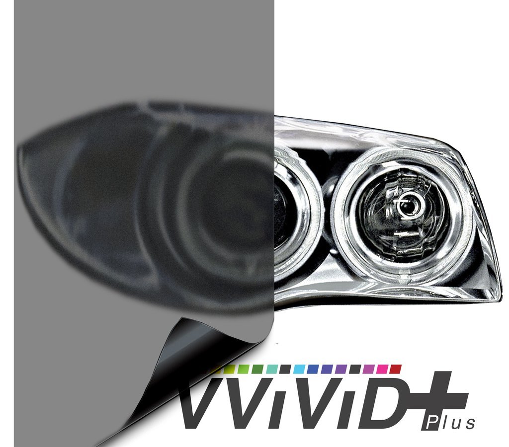 2020 VViViD+ Matte Smoke Headlight Air-tint - V320