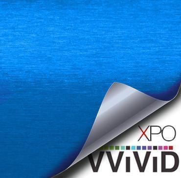 VVIVID VINYL XPO METALLIC BLUE BRUSHED STEEL | V164