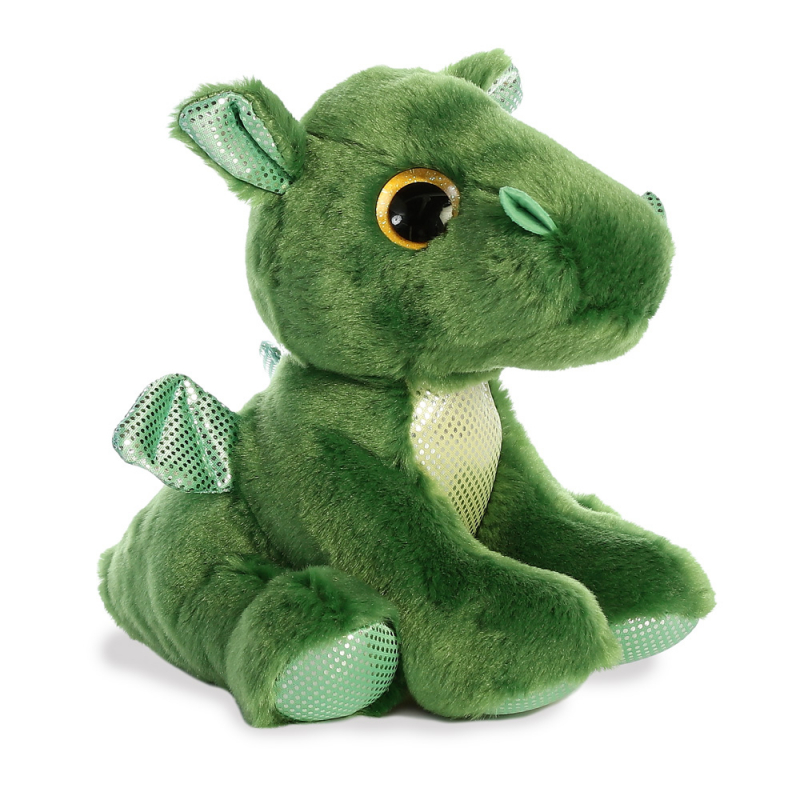 dragon plush green