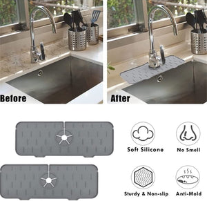 Silicon Sink Splash Drying Mat – Modern Rugs and Decor