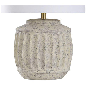 Hoofdstraat Wanneer toezicht houden op Abati Painted Cream Urn Table Lamp – Modern Rugs and Decor
