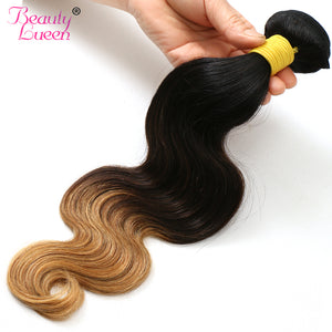 Ombre Human Hair Bundles Ombre Brazilian Hair Weave Bundles Body