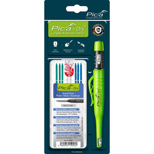 Pica Dry 150/46 Marker for Deep Holes, Black
