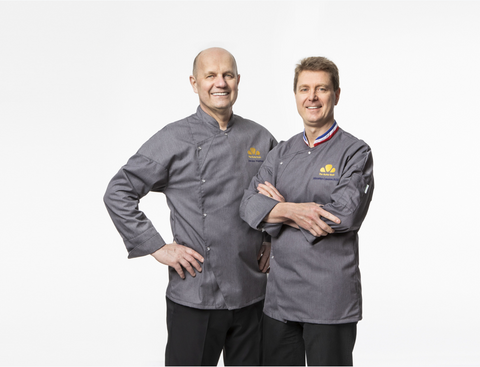 Chef Sébastien Canonne, M.O.F., dan Chef Jacquy Pfeiffer