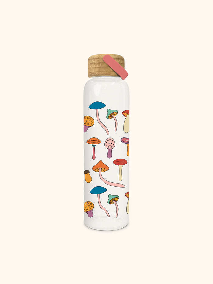 Berry Fresh Glass Water Bottle