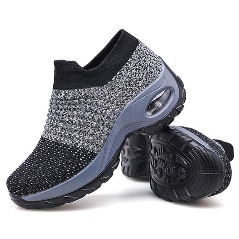 Women's Walking Shoes Sock Sneakers 