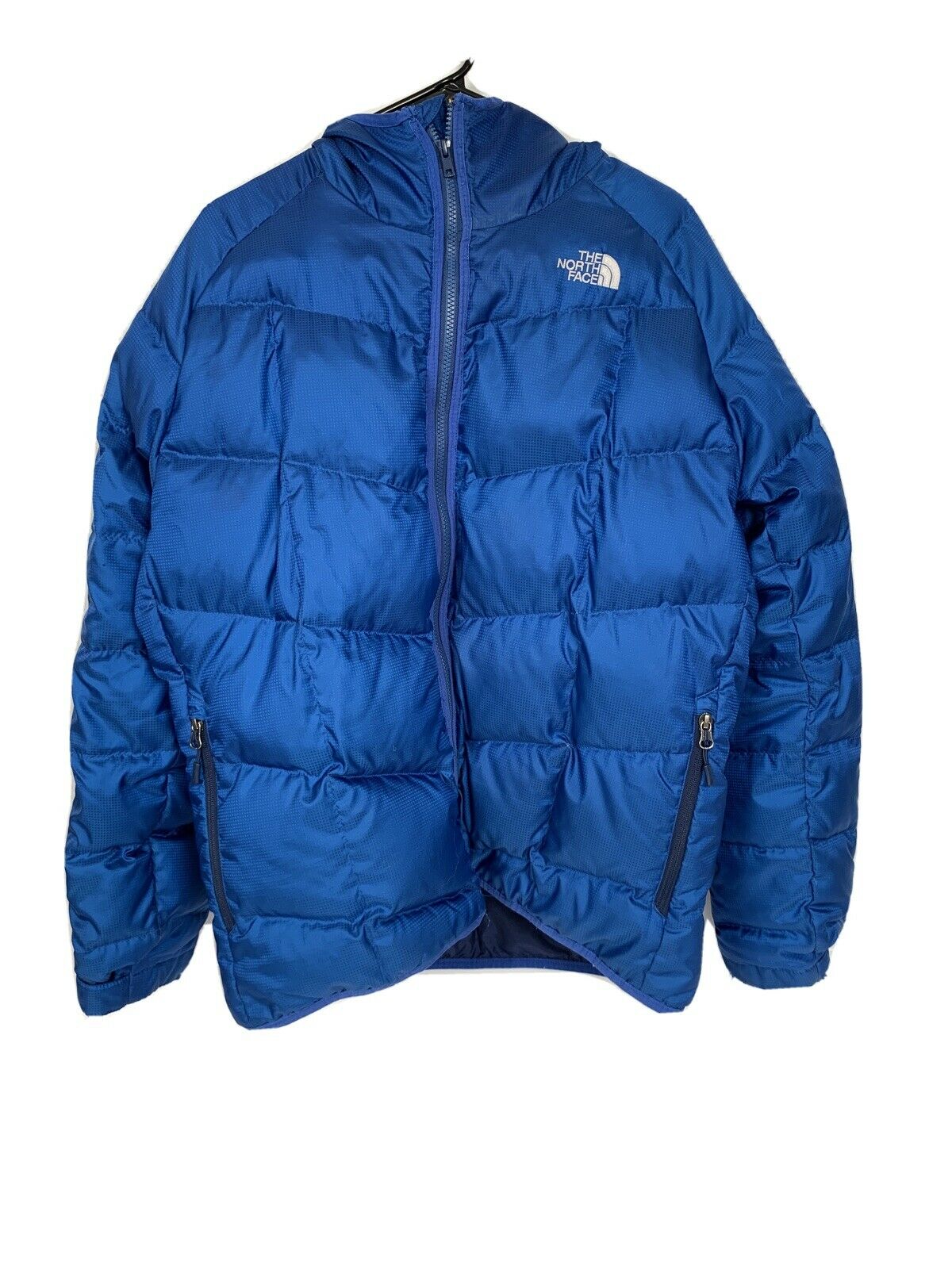 navy blue north face jacket