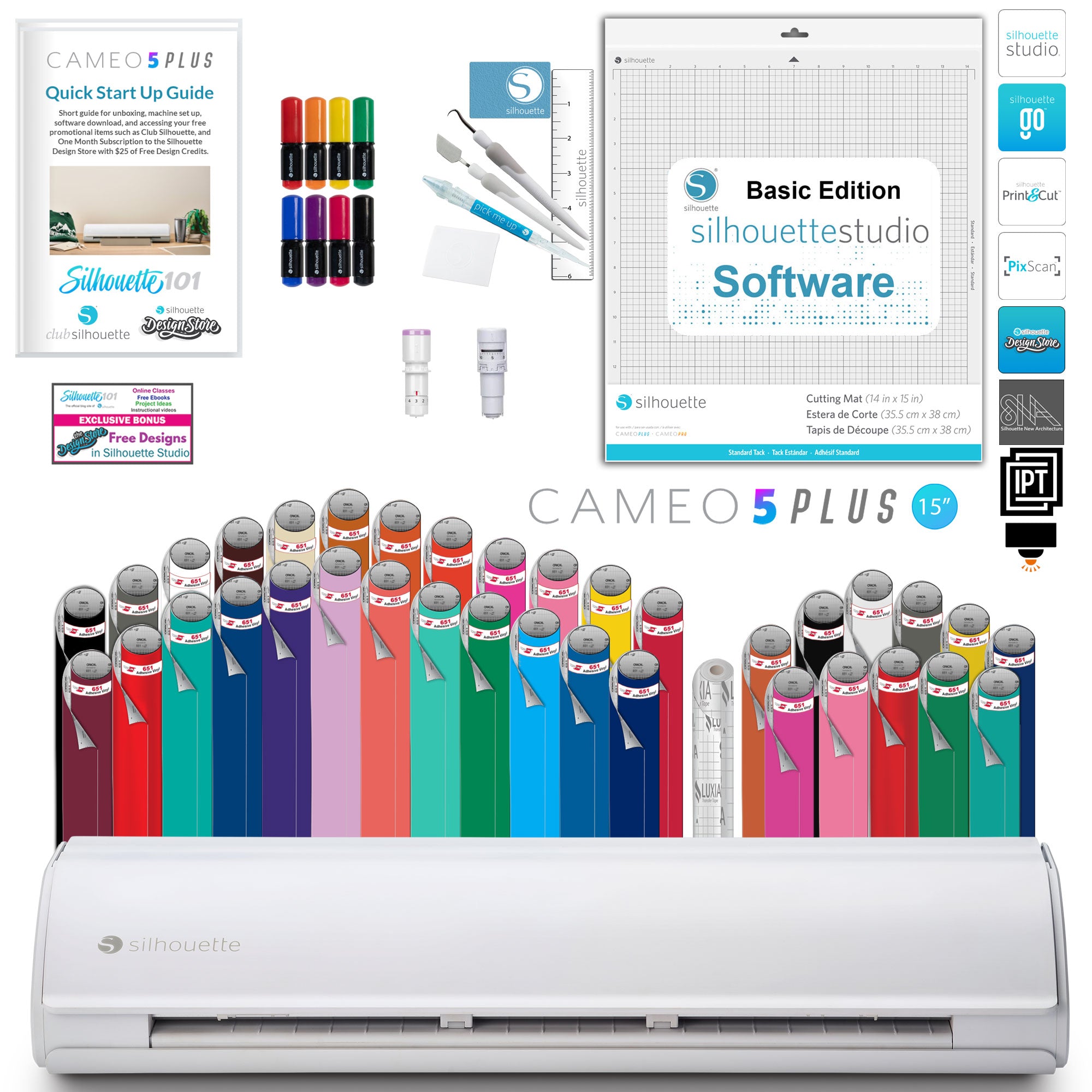 Silhouette Cameo 4 - Crafts Bundle – Mimic Brands