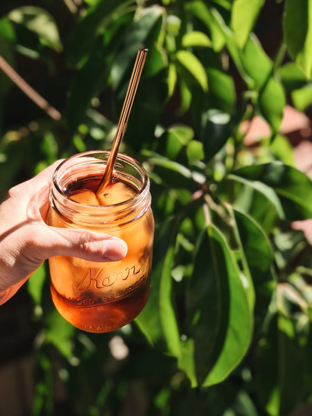 Malawi #413 Iced in Mason Jar