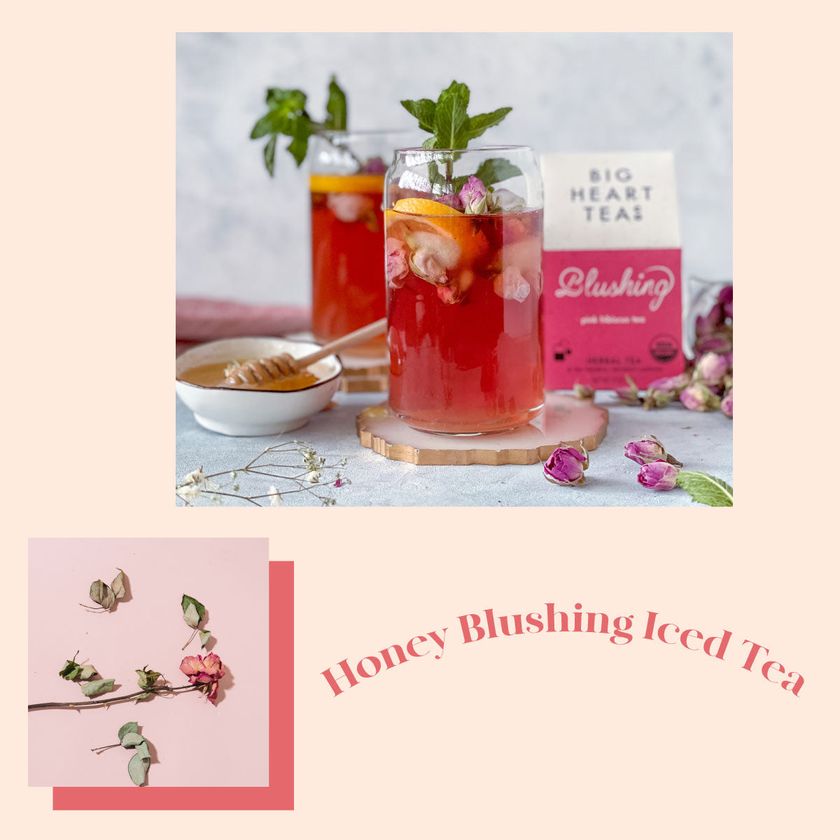 Honey Blushing Iced Tea