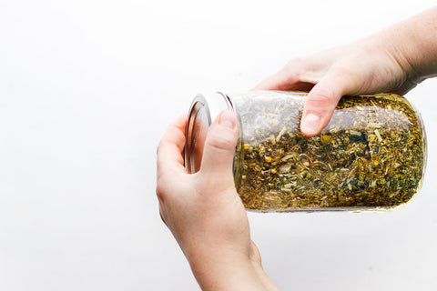 Loose Leaf Tea in Jars