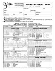 crane lift safety checklist