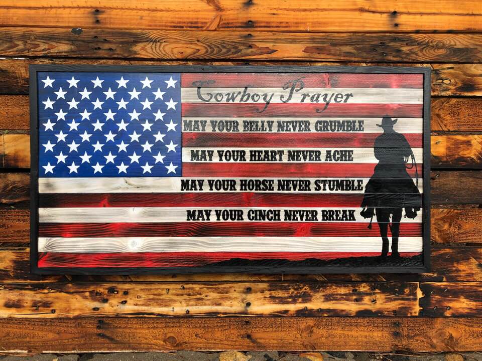 Cowboy Prayer – Your American Flag Store