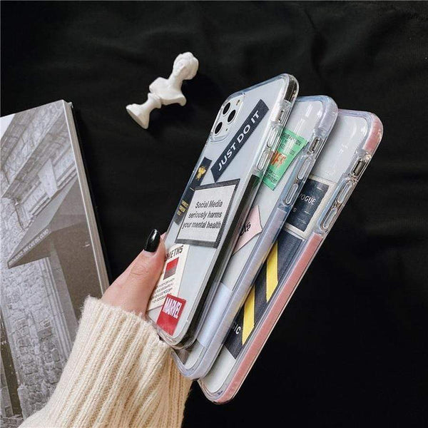 FUNDA MOLESKINE CLEAR BOOK-TYPE CASE+PAPER TEMPLATES IPHONE XR