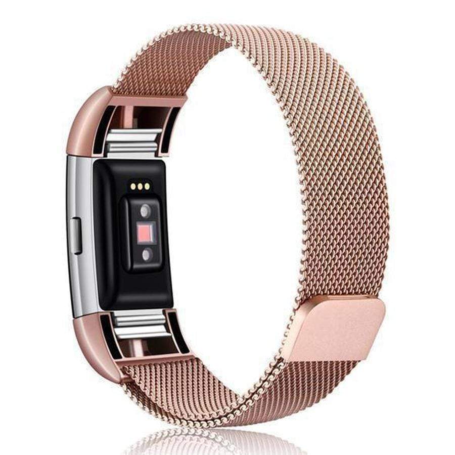 altijd Individualiteit Seraph Fitbit Charge 2 & 3 Milanese Loop Band – The Ambiguous Otter