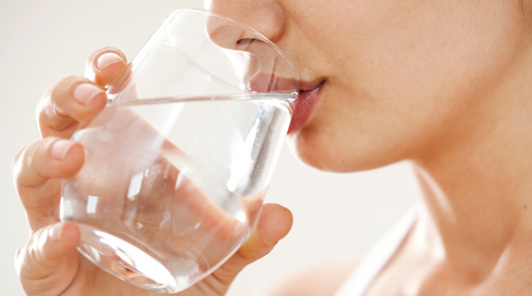 Drink 8 glasses of water can help in your body's detoxification