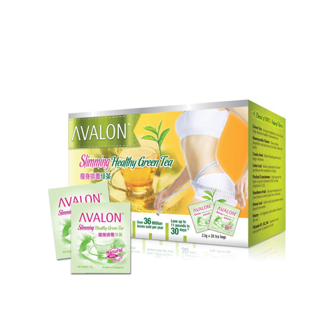 Avalon Slimming Green Tea helps you to burn fats and slim down