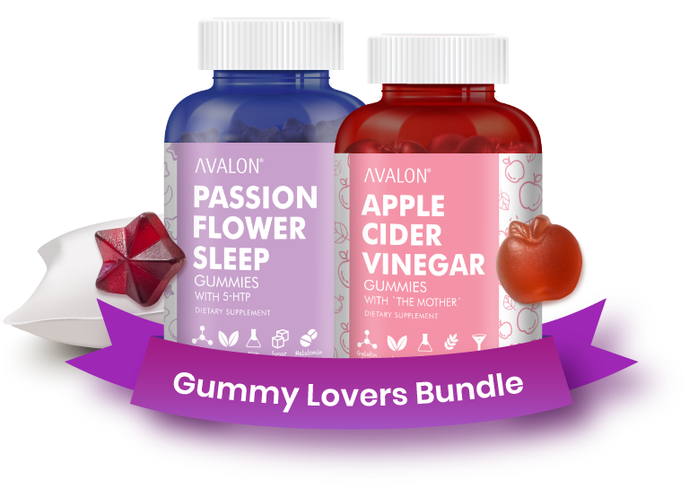 Your No.1 Safe Melatonin Alternative Gummies for a good night’s sleep. AVALON Passion Flower Sleep Gummies are made with passionflower, 5-HTP, GABA, L-Theanine, Vitamin B6 (Pyridoxine) and Lemon Balm. Promotes natural restful sleep, feeling of calmness & relaxation, improves quality of sleep and supports healthy sleep cycle.