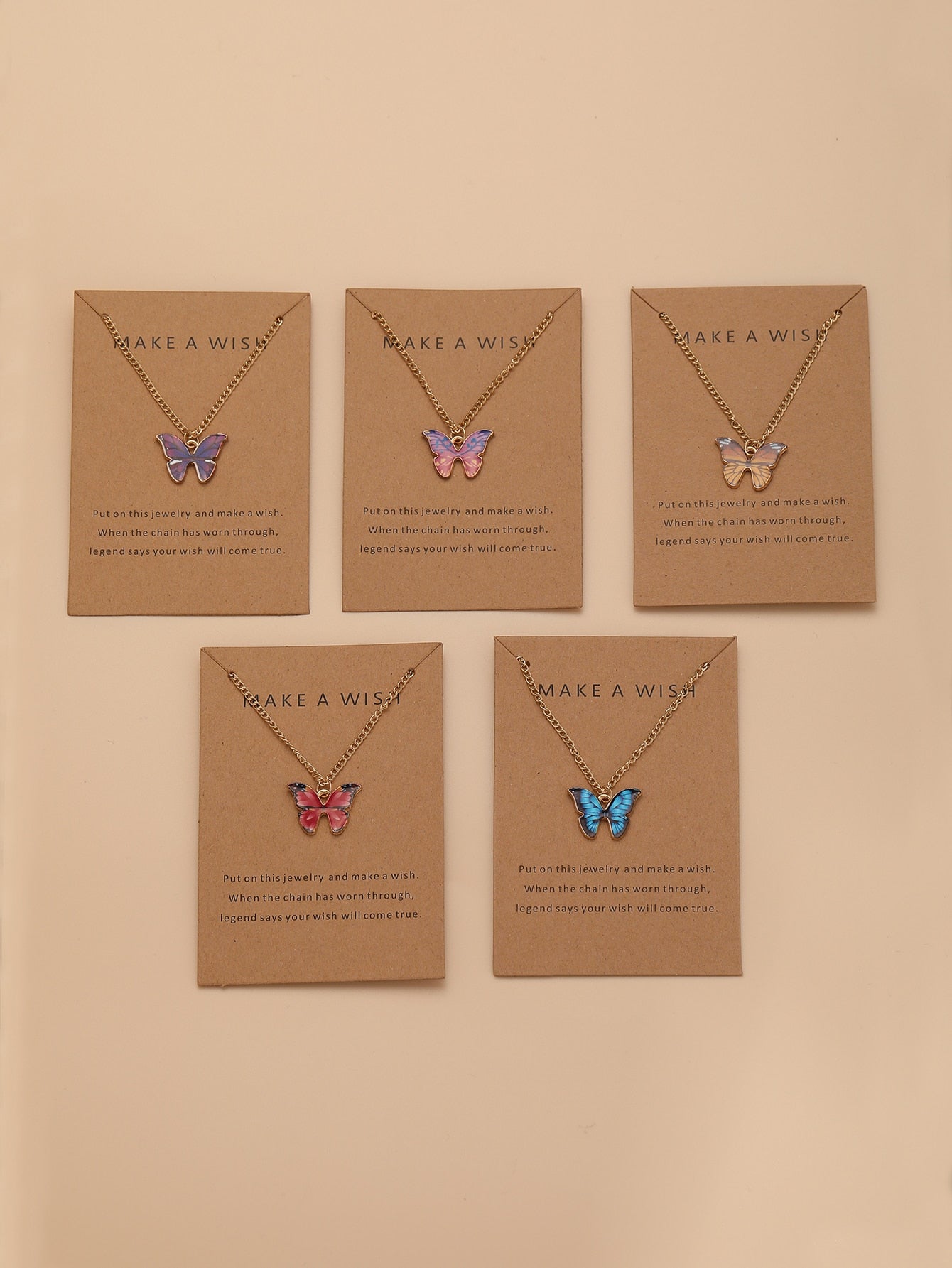 Butterfly Pendant Necklace