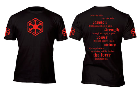 sith code t shirt