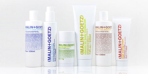 Malin+Goetz best sellers at Beauty Emporium