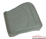 99-00 Ford F-150 Lariat Super-Cab 4x4 4WD *Driver Bottom Leather Seat Cover GRAY - usautoupholstery