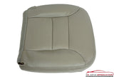 95 96 97 98 GMC Sierra 1500 Z71 SLT SLE Driver Bottom Leather Seat Cover GRAY - usautoupholstery