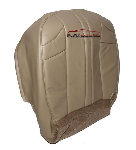 2007 Jeep Grand Cherokee Driver Side Bottom Synthetic Leather Seat Cover Tan - usautoupholstery
