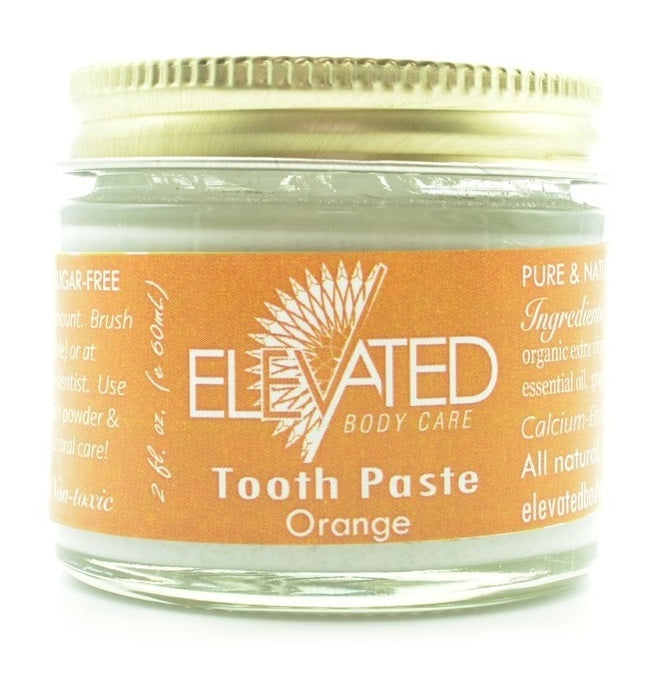 tooth paste in a jar