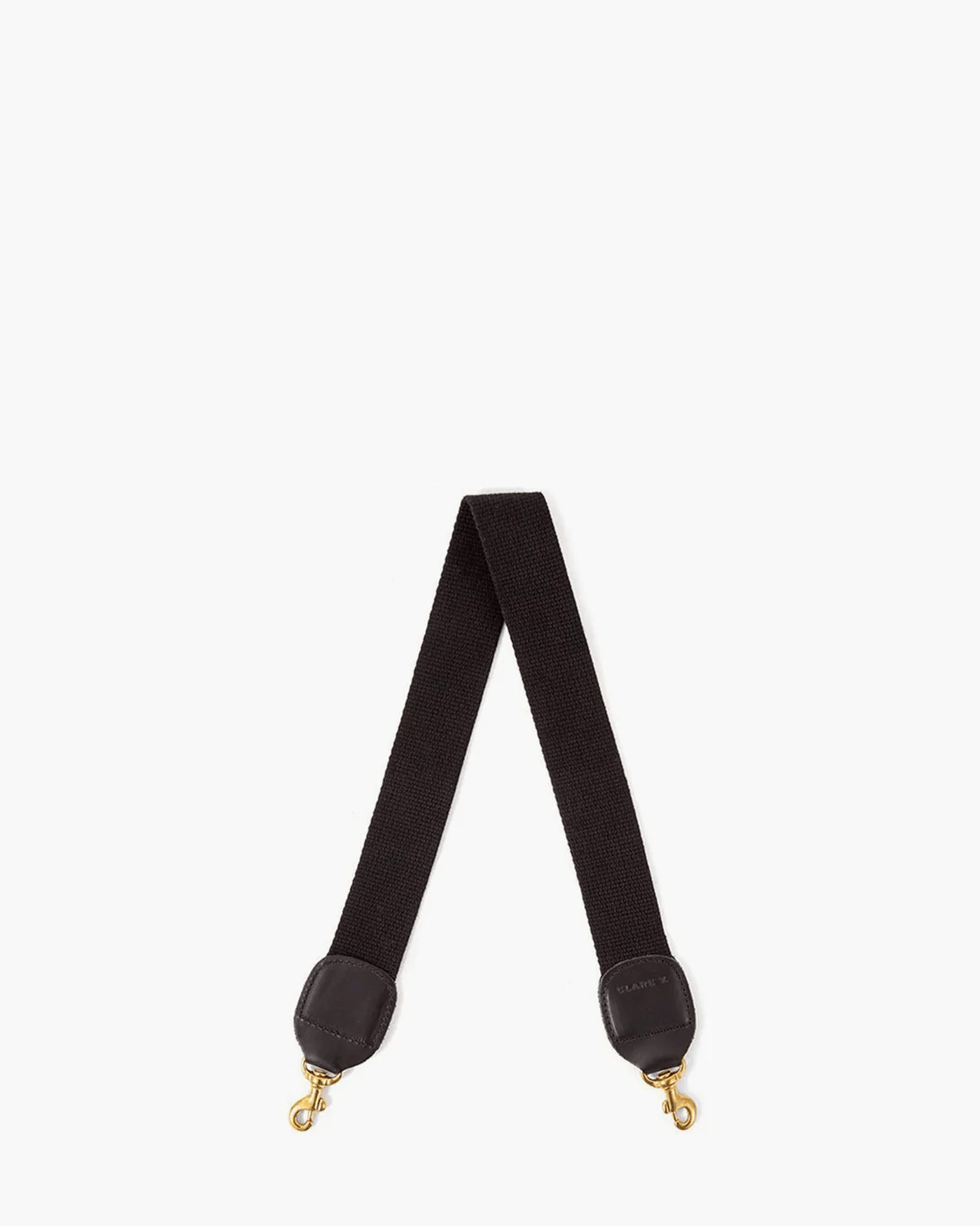 Crossbody Strap  Black cotton, Clare v., Women wear