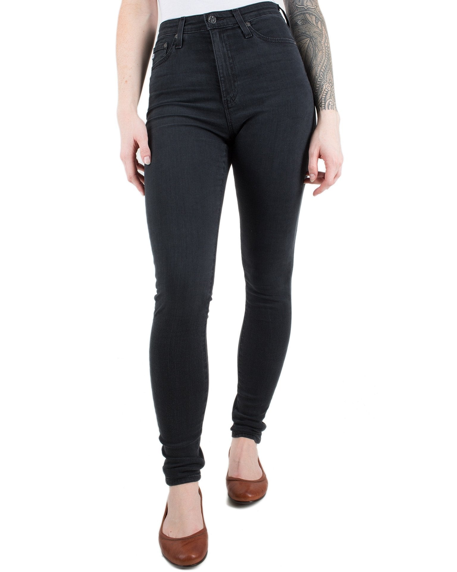 ag mila high rise skinny jeans