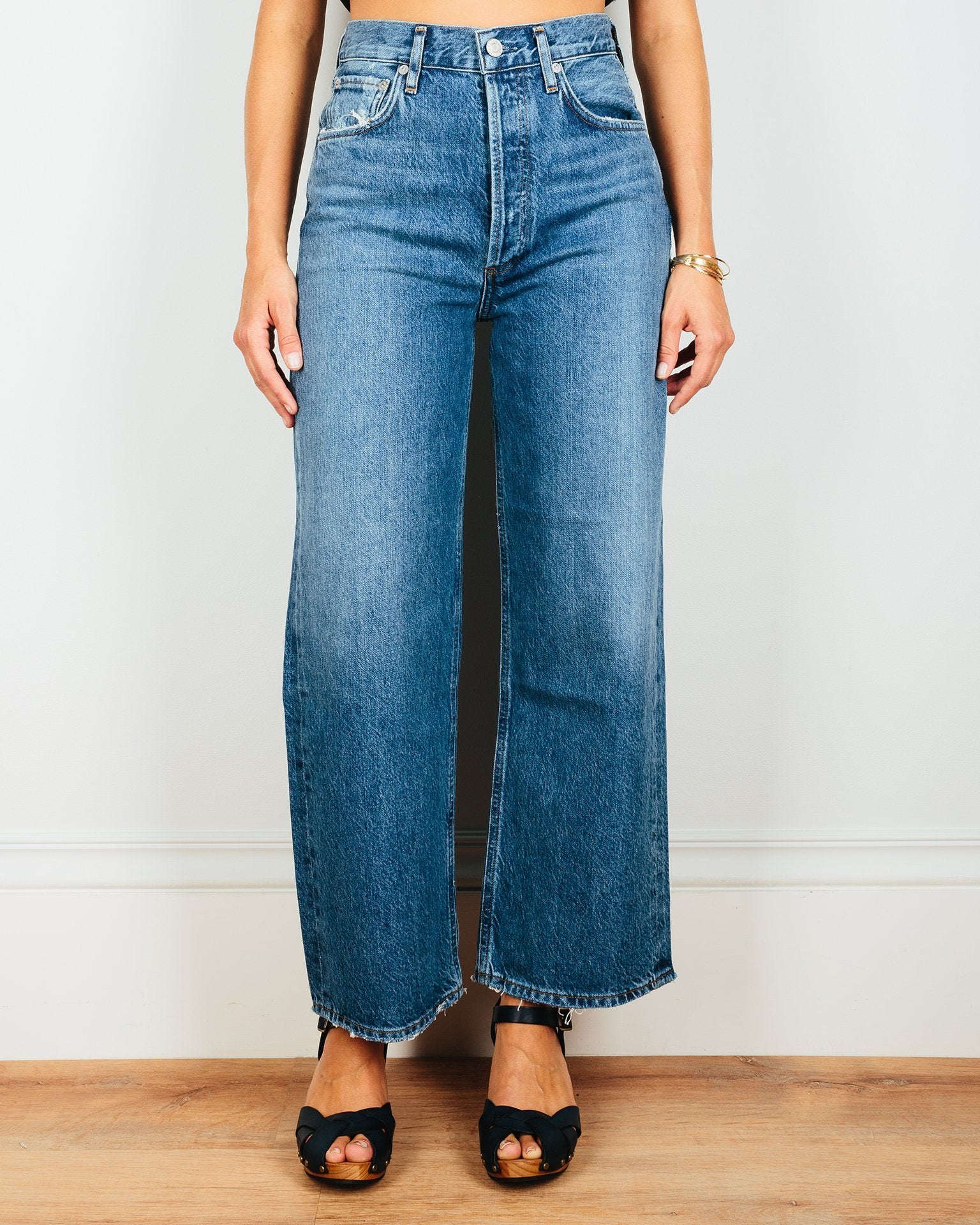 agolde wide leg jeans