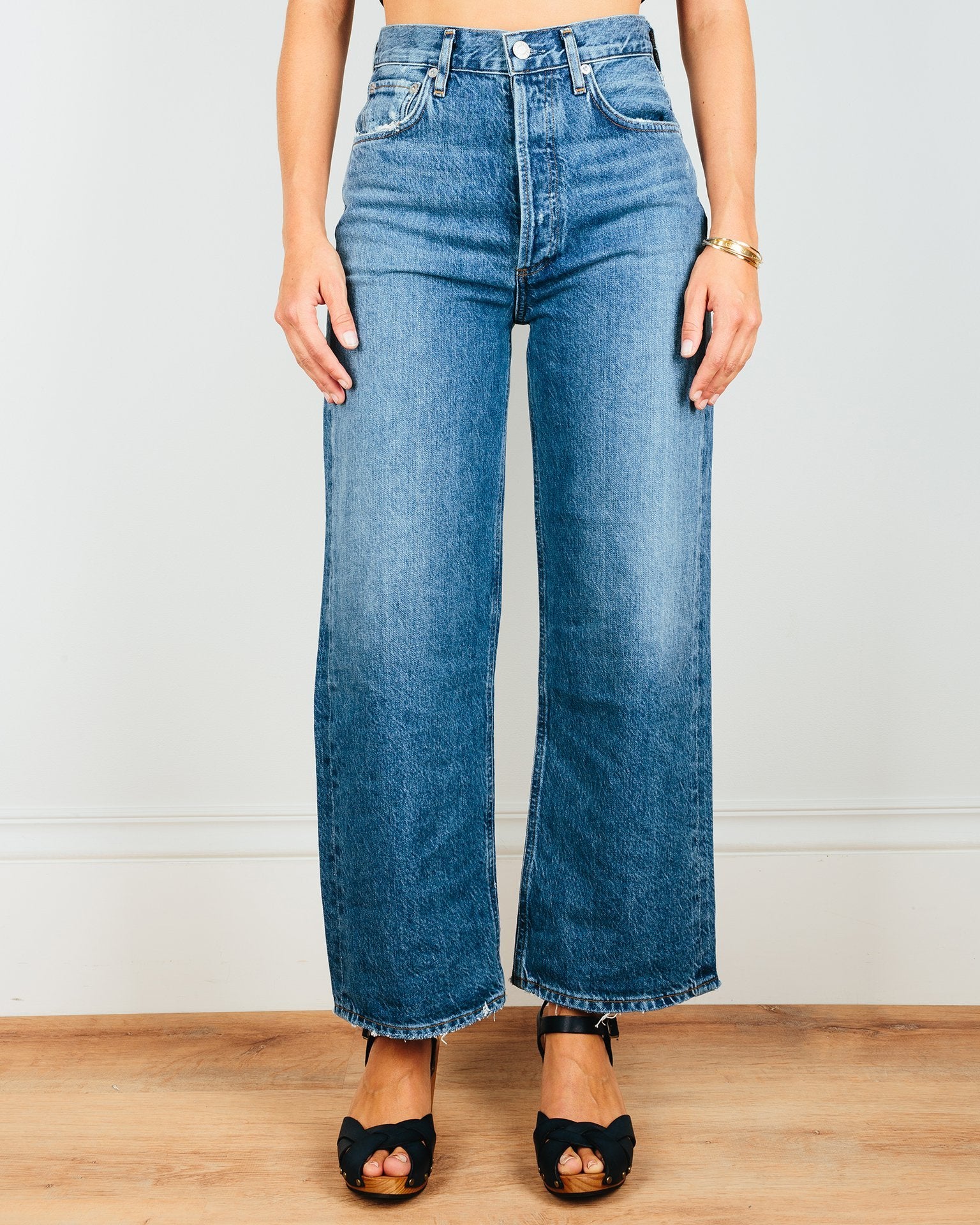 agolde wide leg jeans