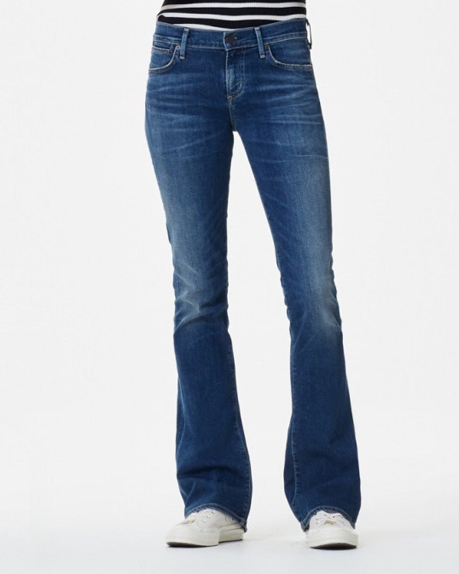 petite slim bootcut jeans