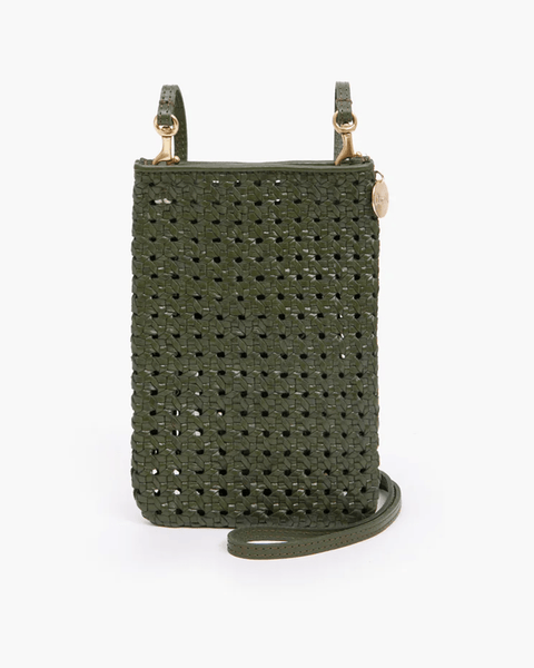 Clare V. Thick Chain Shoulder Strap in Italian Brass - Bliss Boutiques