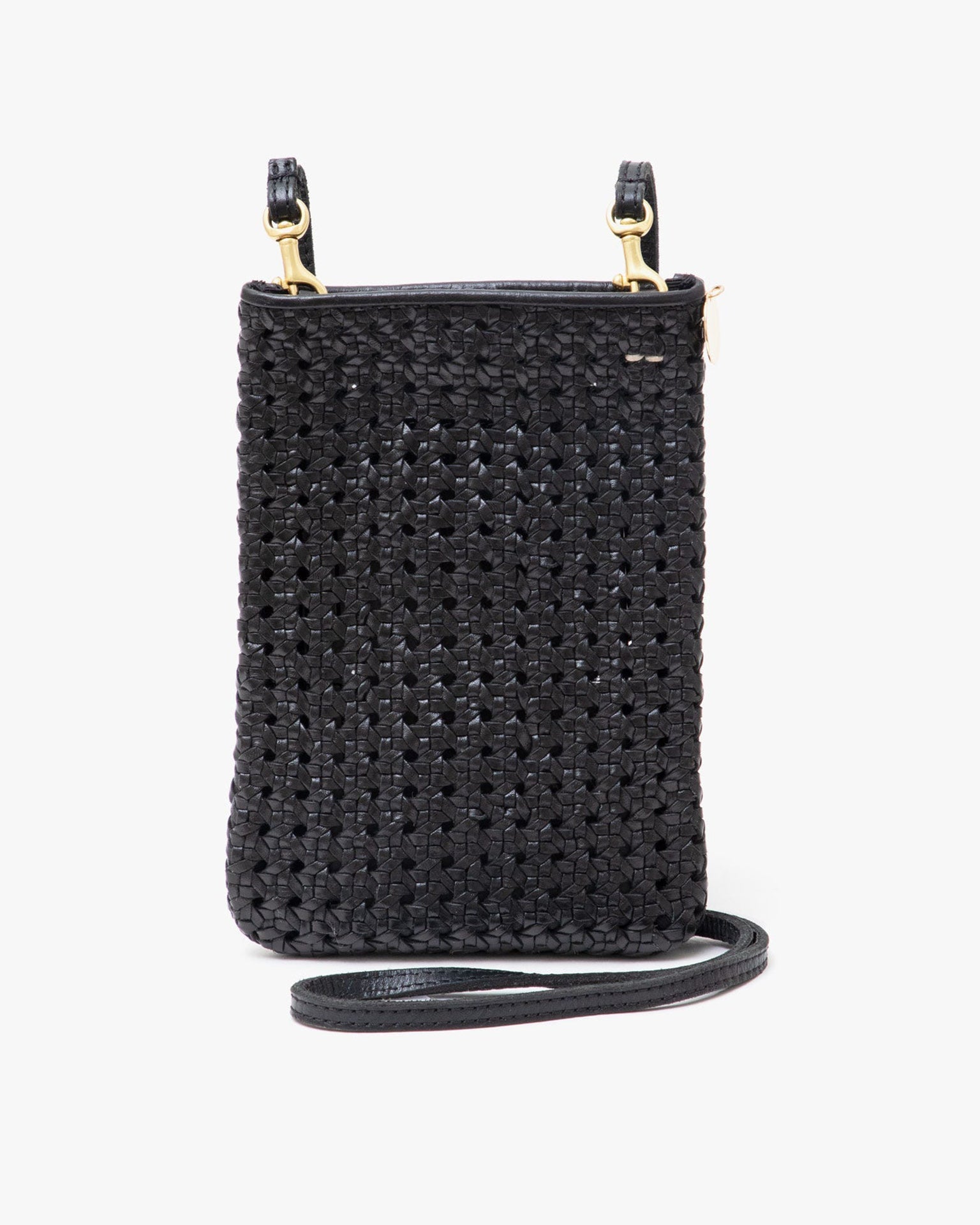 Clare V. Rattan Petit Moyen Messenger in Cream - Bliss Boutiques