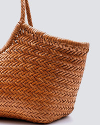 Dragon Diffusion Nantucket Basket - Big in Tan - Bliss Boutiques